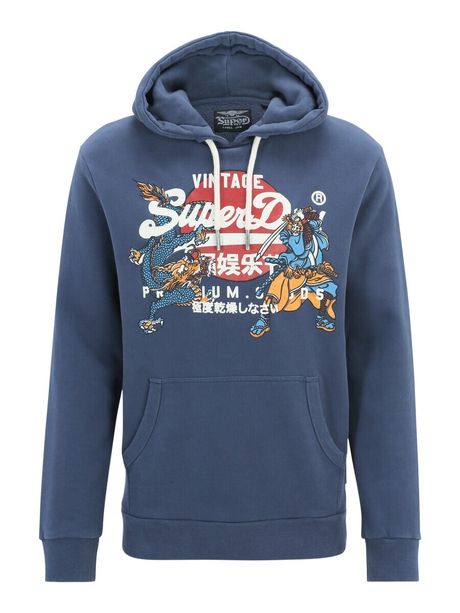 

Толстовка с капюшоном Superdry Sweatshirt Tokyo, темно-синий