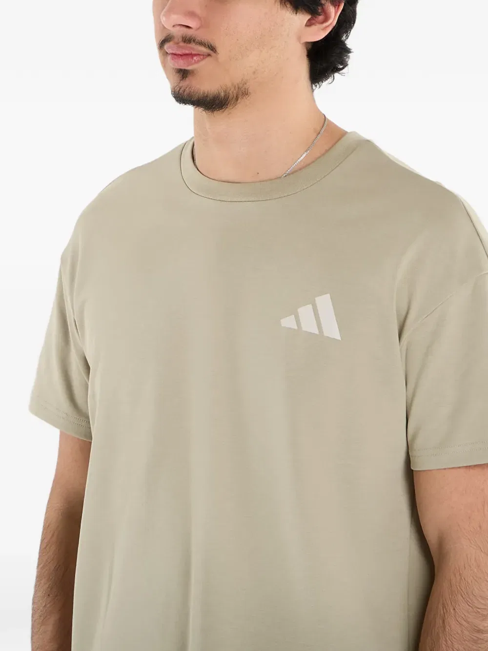 Футболка с графическим принтом Xploric Adidas, нейтральный — фото 4