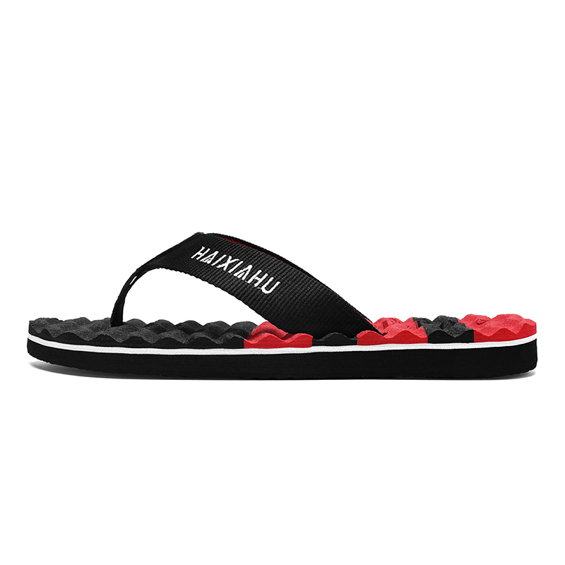 

Мужские шлепанцы Dunnu, Black Red