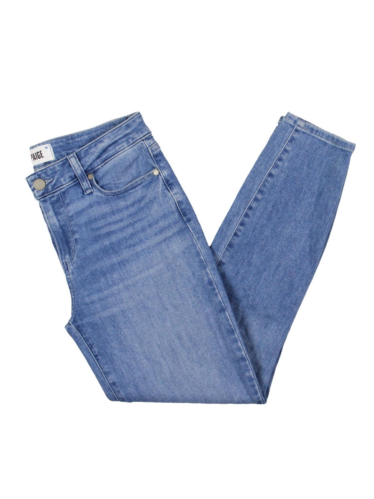 

Женские джинсы Verdugo Denim Light Wash Cropped Paige, цвет marissa
