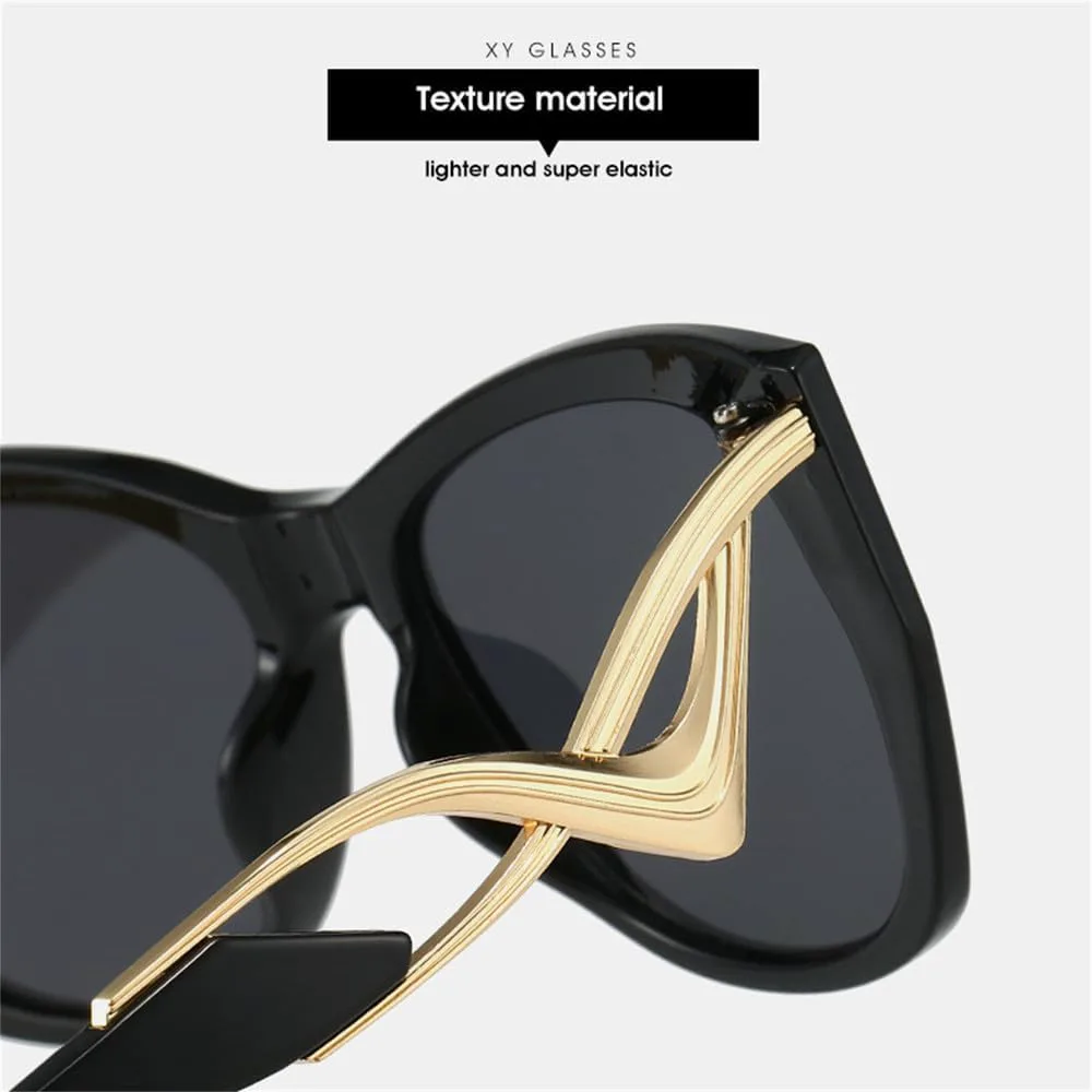 

Мужские солнцезащитные очки большого размера в стиле ретро, ​​яркие очки с защитой от УФ-излучения UV400, женские очки конфетных цветов в оправе VFDHN, 2