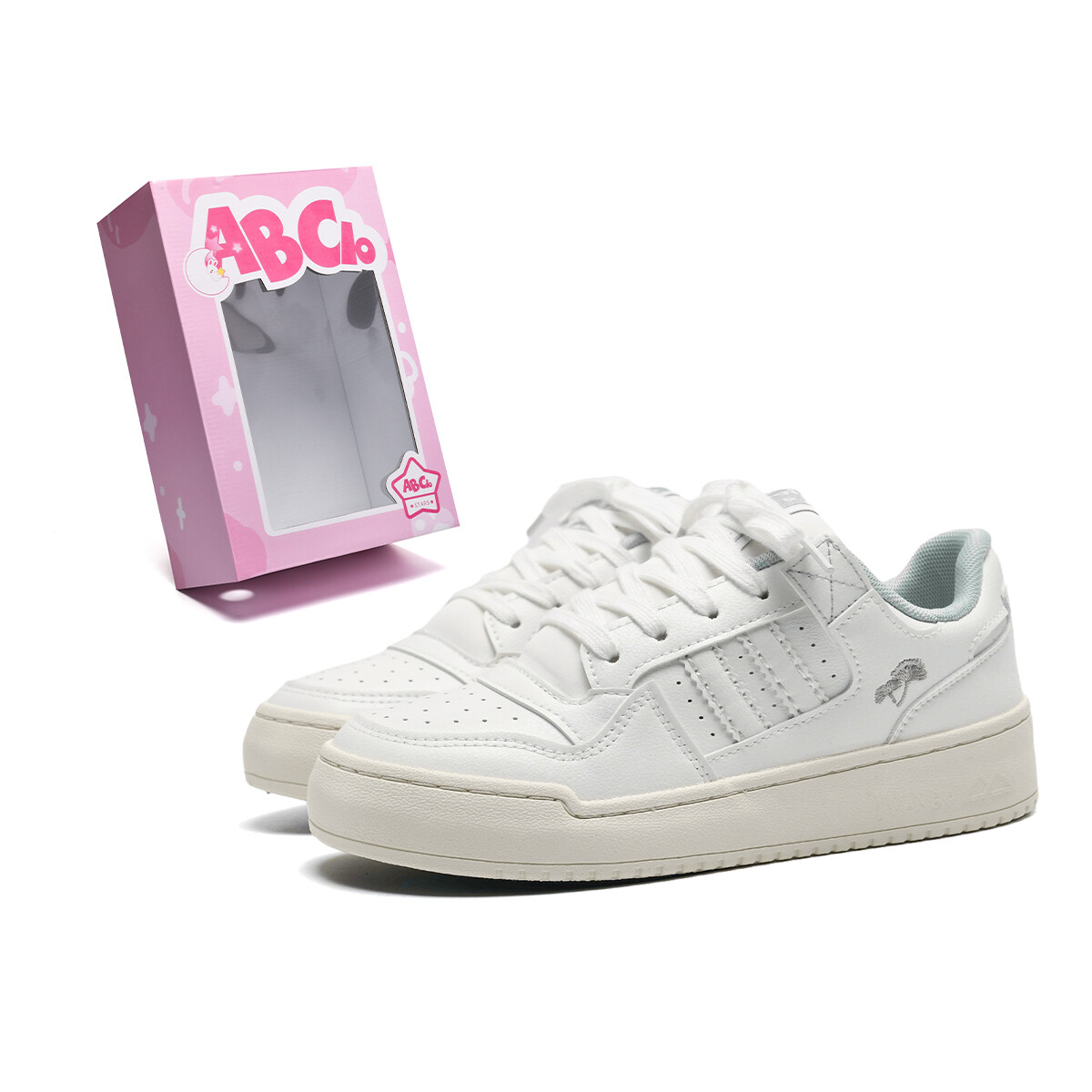 

Кроссовки ABCIO Skateboarding Shoes Women's Low-top, красный