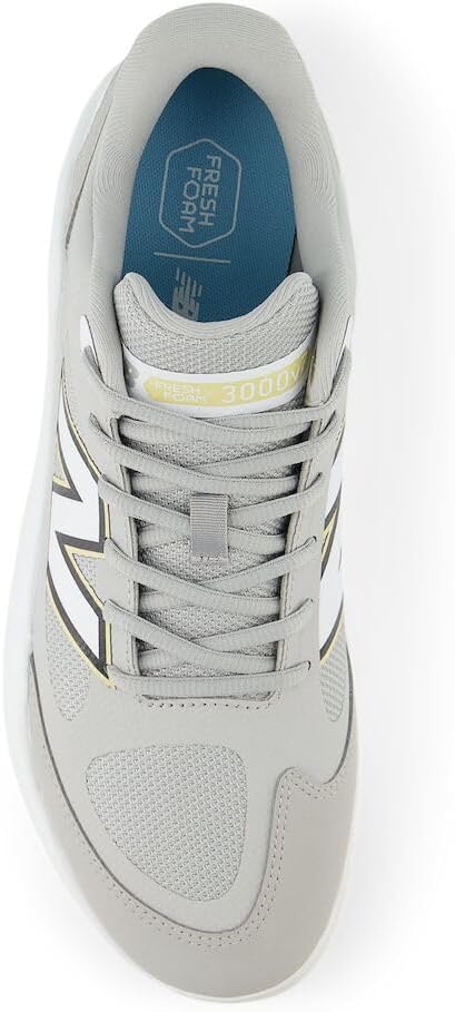 Мужские бейсбольные кроссовки New Balance Fresh Foam 3000 V7 Turf-Trainer, белый — фото 4