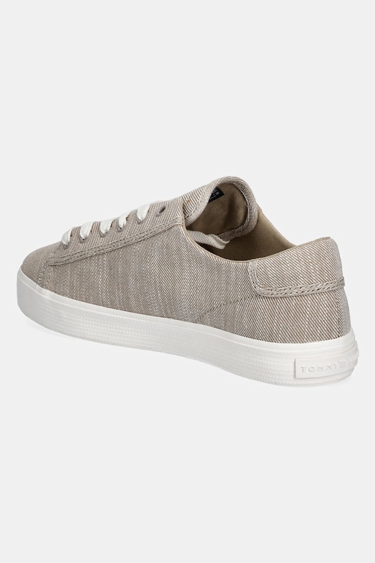 Вулканизированные кеды VULC SNEAKER CHAMBREY Tommy Hilfiger, бежевый — фото 3