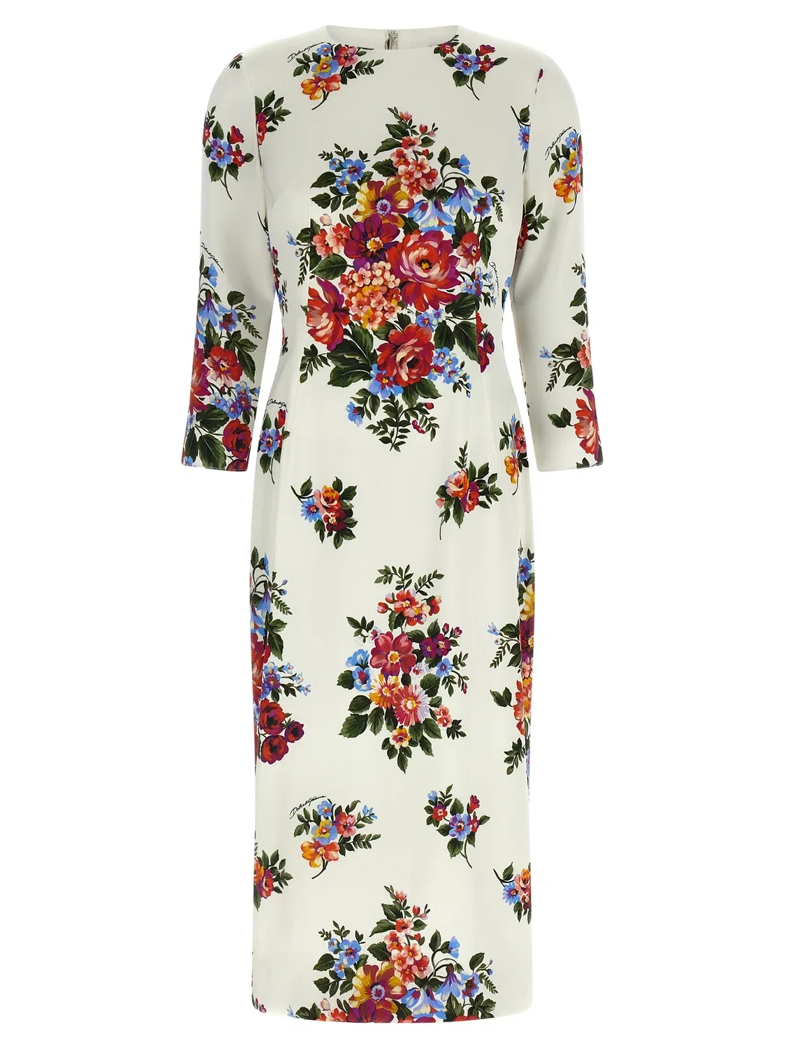 Платье «Mazzo di Fiori» DOLCE & GABBANA, белый