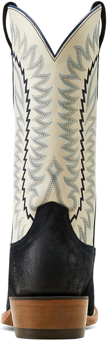 Мужские ковбойские сапоги Ariat Futurity Time, Blanco/Polo Blue Roughout — фото 4