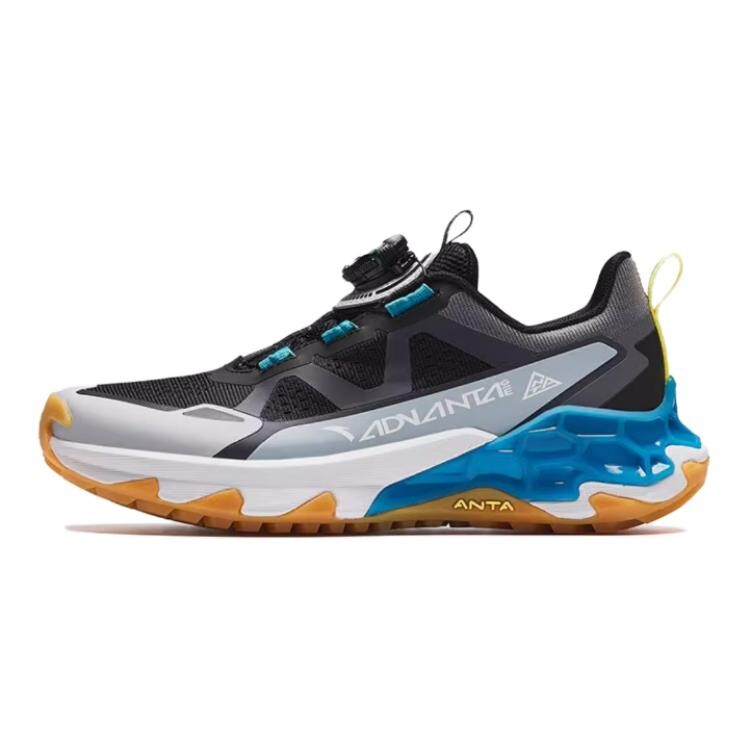 

Детские кроссовки GS Low-top Black/Cloud Grey/Steel Grey Anta Kids, черный/белый/серый
