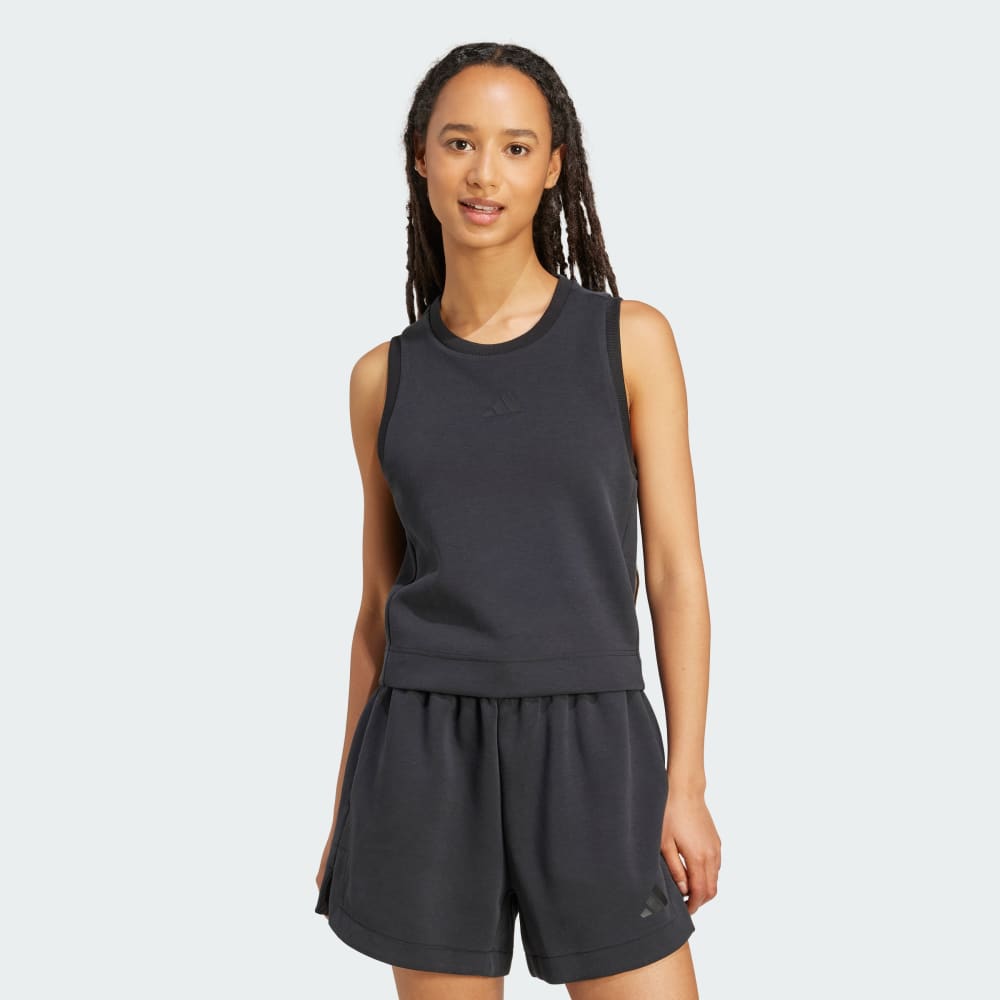 

Топ Adidas Soft Lux Tank, черный