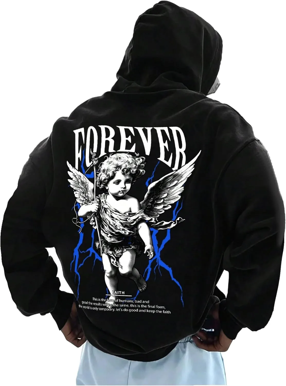 

SOLY HUX худи с принтом, длинный рукав, стритстайл