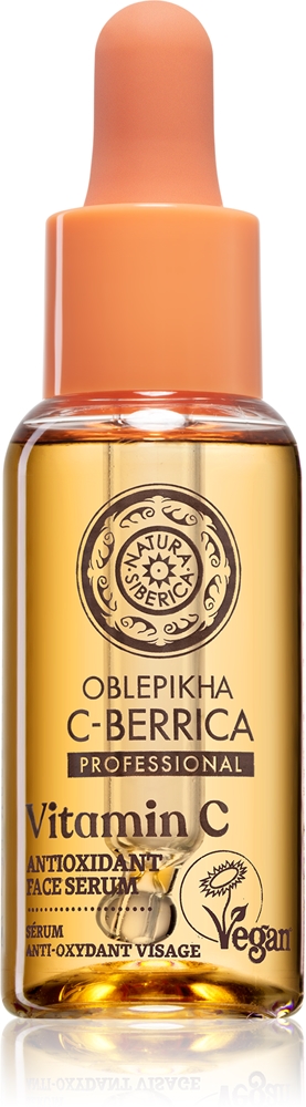 

Облепиха с ягодами антиоксиданта, укрепляющая сыворотка для лица с витамином С Natura Siberica, 30 мл