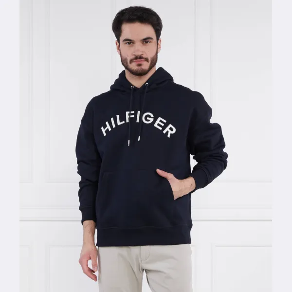 Hilfiger арочная толстовка стандартного кроя Tommy Hilfiger, синий — фото 2