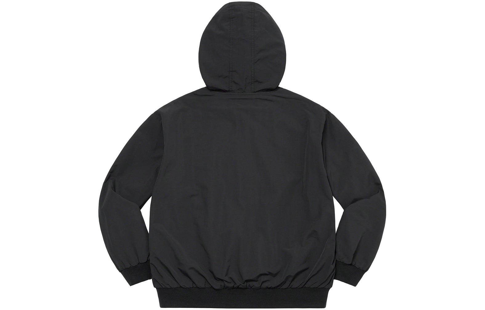 Аппликационный худи-трековый джакет Supreme, морской синий/темно-синий — фото 3