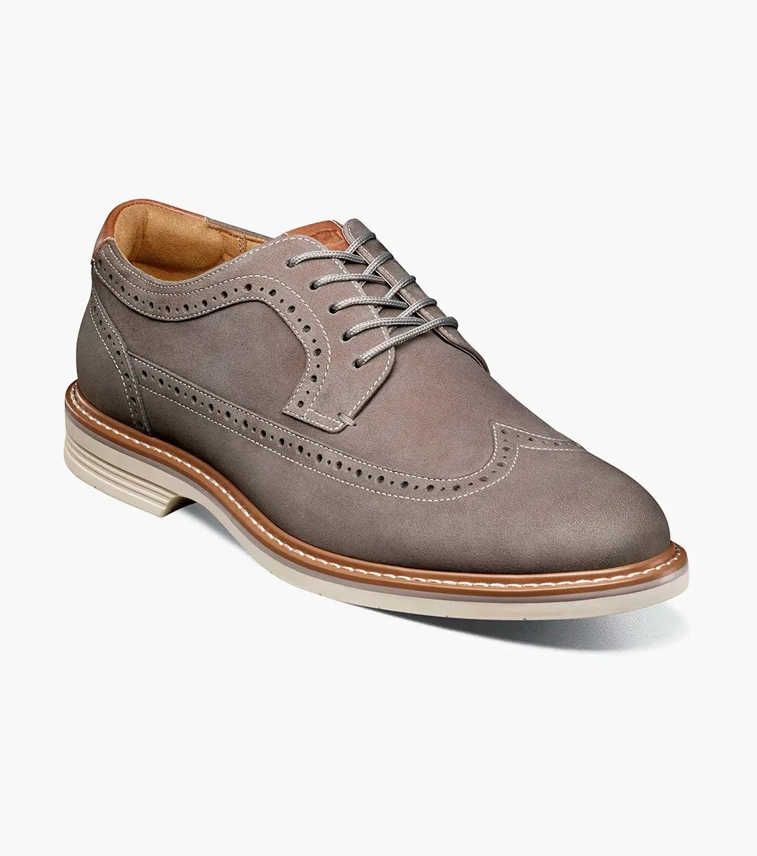 

Мужские серые кожаные туфли Florsheim Norwalk Oxford с заклепками GAL2079 Florsheim, серый