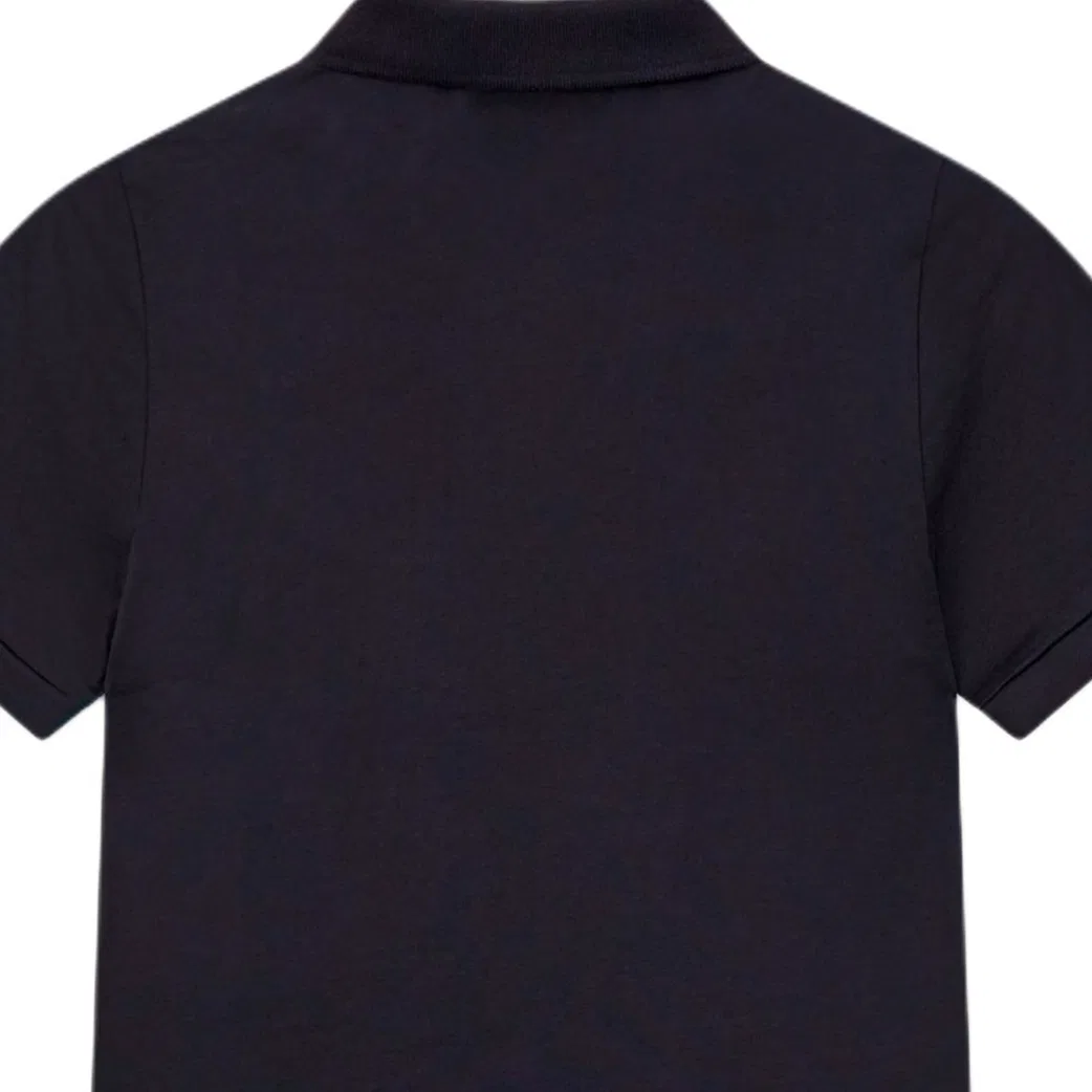 Поло EMPORIO ARMANI EA7 Regular Fit Kids' Черное — фото 4