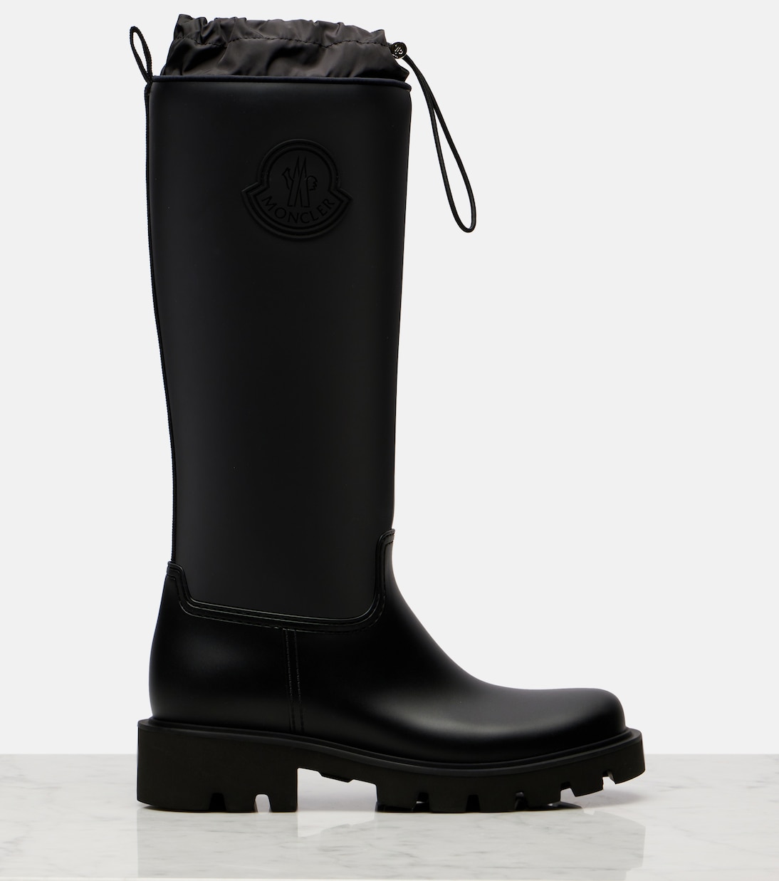 Высокие резиновые сапоги Kickstream для дождливой погоды Moncler — фото 4