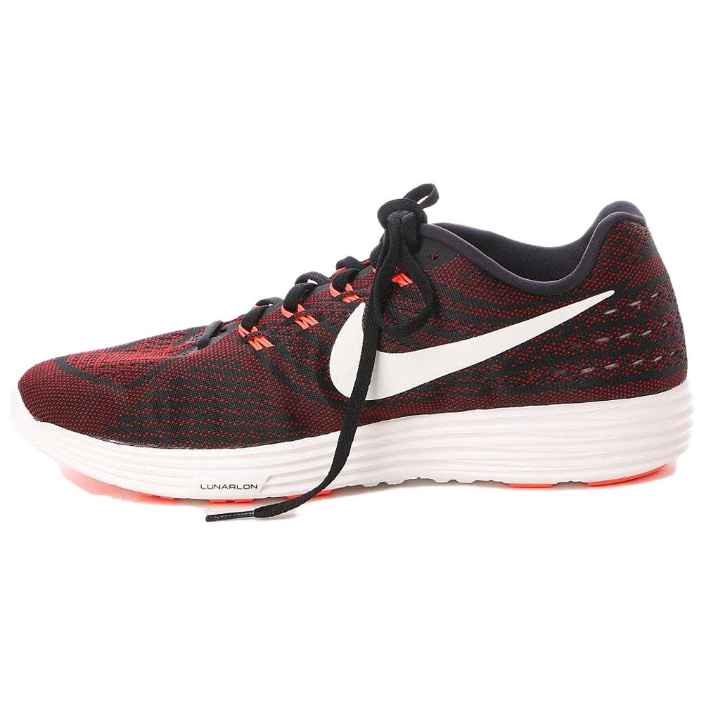 

Nike Кроссовки для бега LunarTempo с низким верхом, износостойкие, мужские, красные, черные