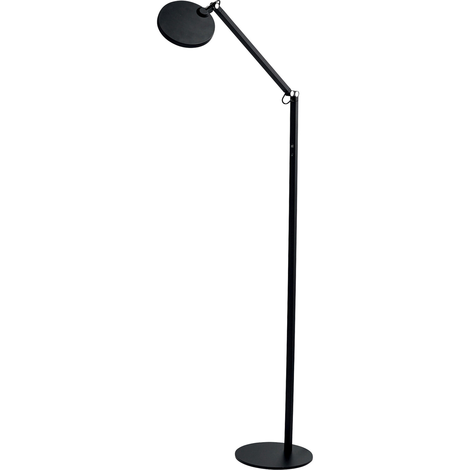 

Светодиодный торшер Fabas Luce, 60x22x160 см, черный
