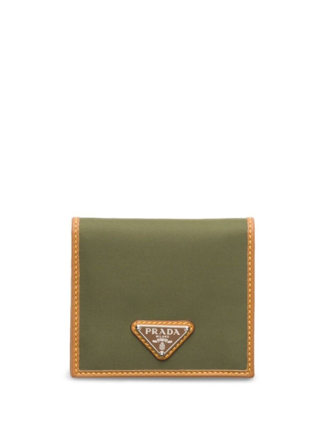 

Prada бумажник с логотипом, зеленый