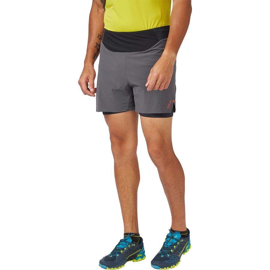 

Шорты Rab Talus 2-in-1 7in Trail Short Rab, Graphene