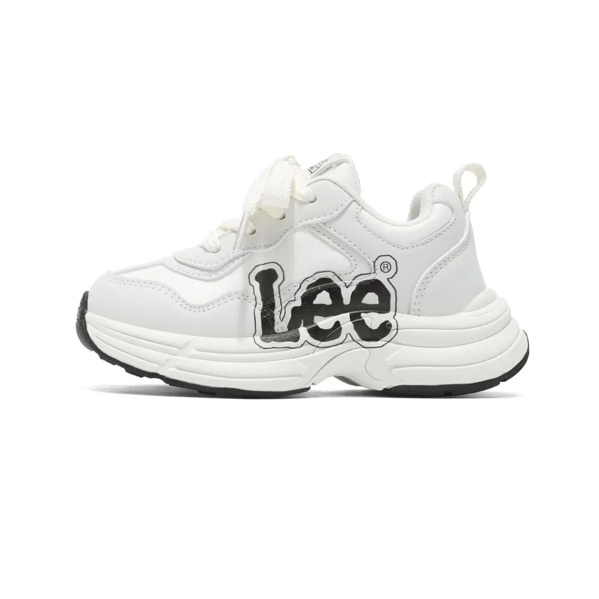 

Lee Антиударные, устойчивые к истиранию и дышащие низкие детские повседневные кроссовки beige black kids'