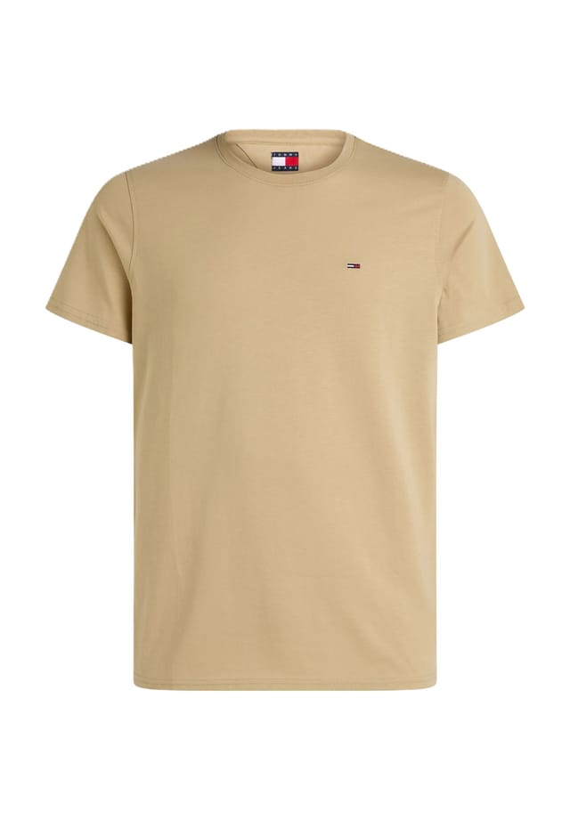 

Хлопковая футболка Tommy Jeans, цвет act relic tan
