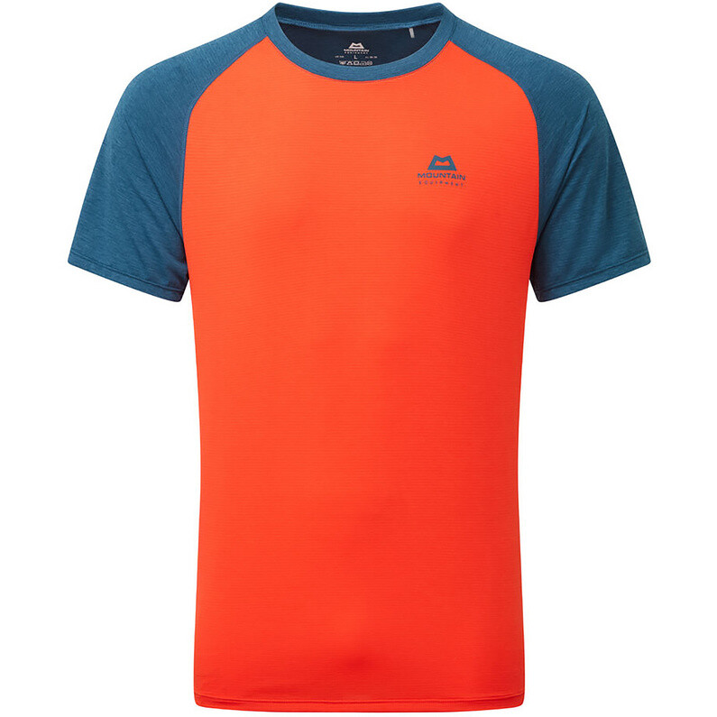 

Мужская футболка Nava Crew Mountain Equipment, цвет Cardinal Orange-Majolica