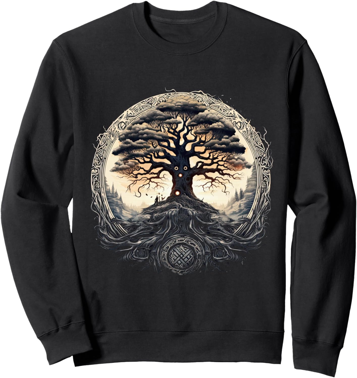 

Толстовка Nordic Culture And Norsamen Design, черный