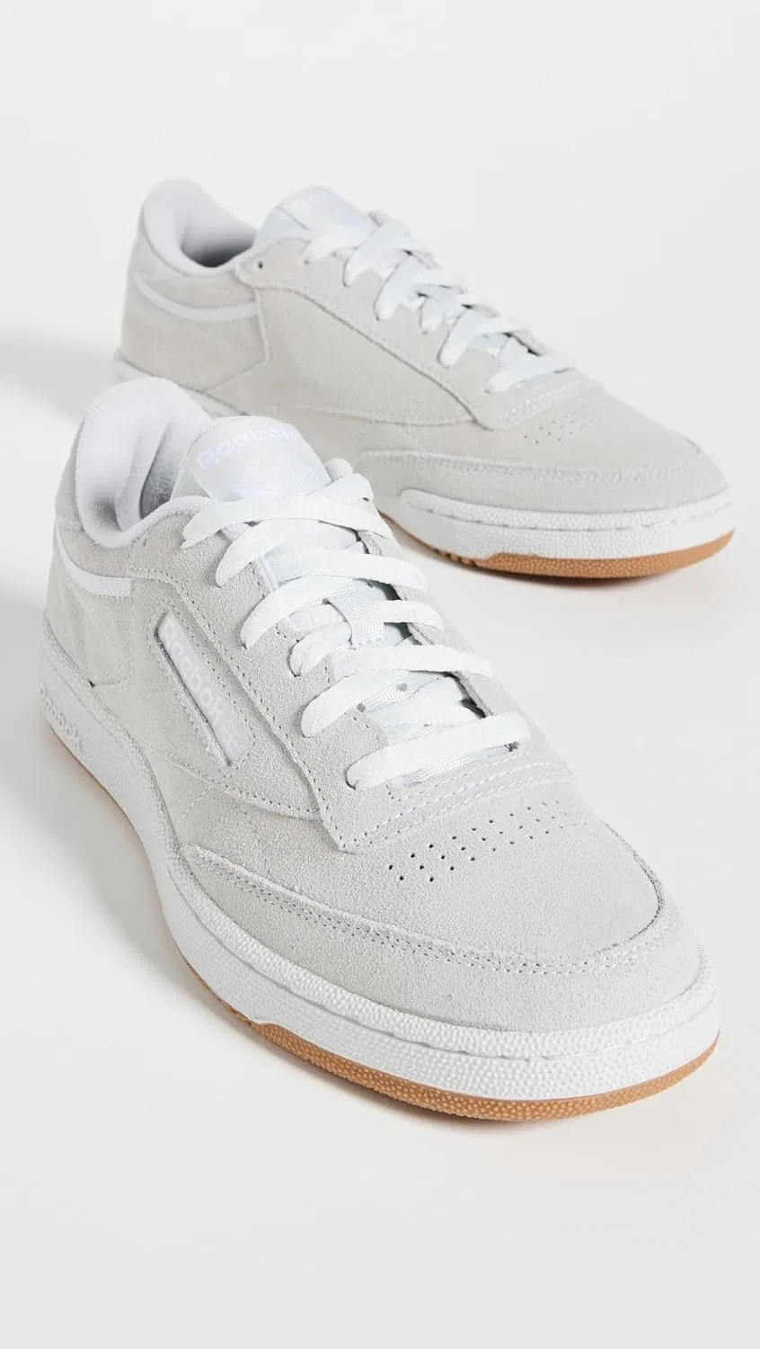 Кроссовки Reebok Unisex Adult Low Club C 85, Pure Gray 2 Footwear White Reebok Lee 3 — фото 4