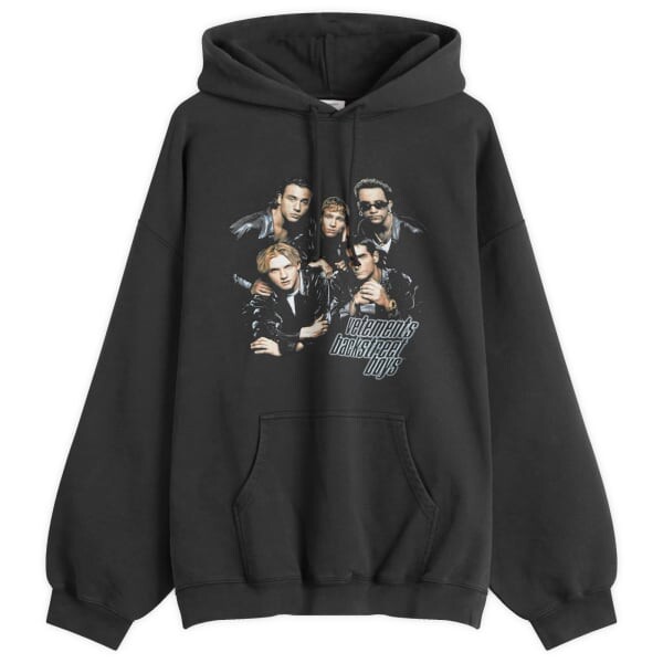 

Толстовка Backstreetboys оверсайз Vetements, черный