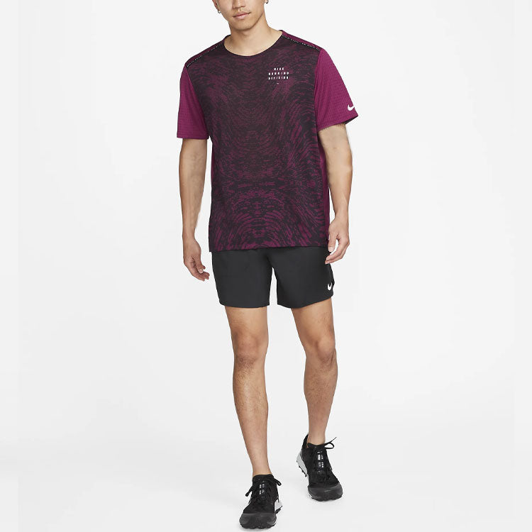 Шорты Men's Nike Solid Color Logo Sports Running Black Shorts DM4762-010 — фото 2