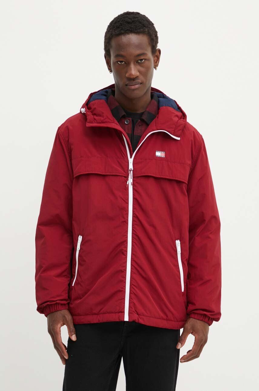 

Куртка Tommy Jeans, гранатовый
