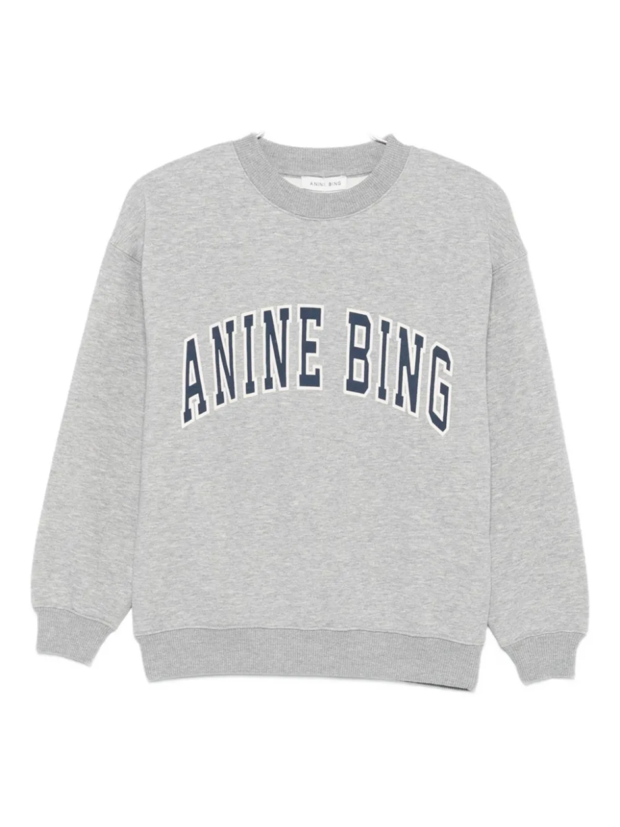 

Толстовка с логотипом ANINE BING, серый