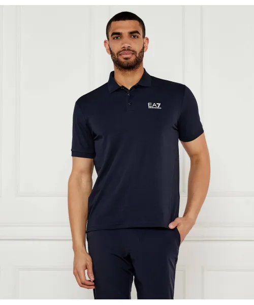 

Футболка поло Regular fit Ea7, синий