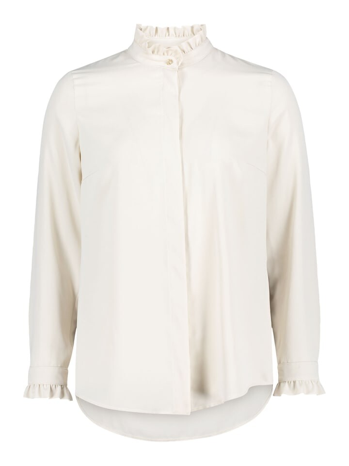 

Блуза CARTOON Rüschenbluse mit Knöpfen, цвет Rohweiß