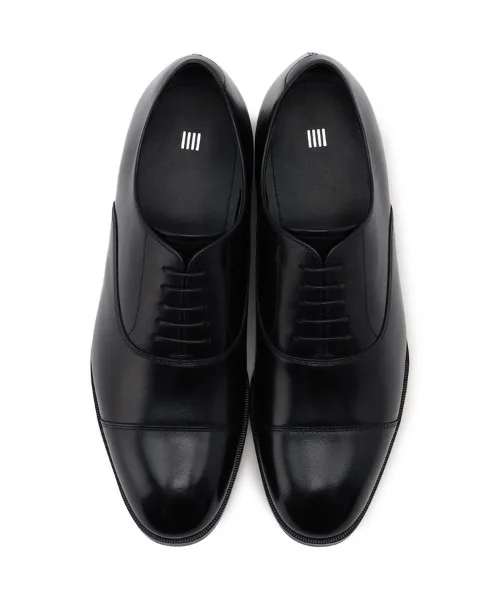 Мужские туфли бизнес из кожи козы Straight Tip Vibram CITY PLUS SUIT SELECT черные — фото 3