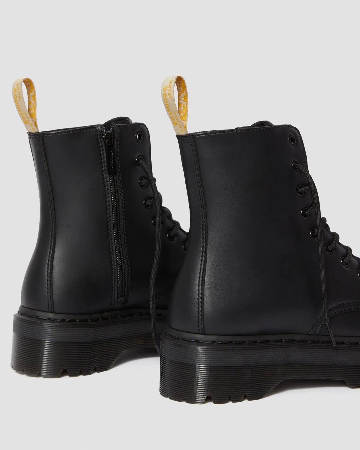 Мужские чёрные ботинки-воркеры Jadon II Mono от Dr. Martens — фото 4