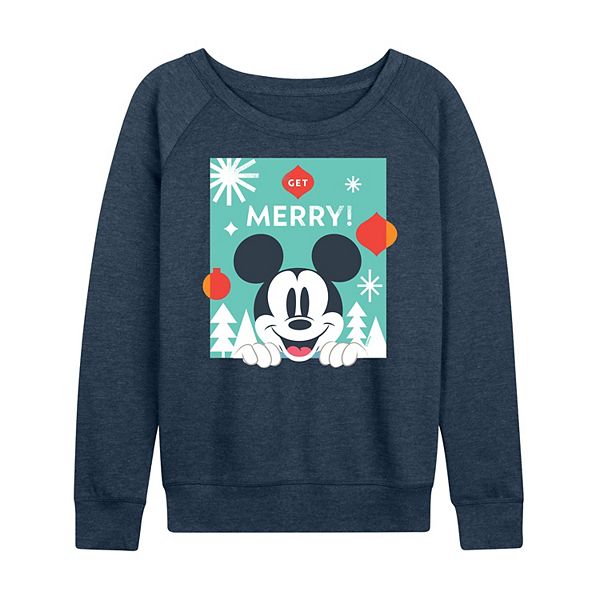 

Футболка с длинным рукавом Mickey Mouse Get Merry Disney, Heather Indigo, Фиолетовый, Футболка с длинным рукавом Mickey Mouse Get Merry Disney, Heather Indigo