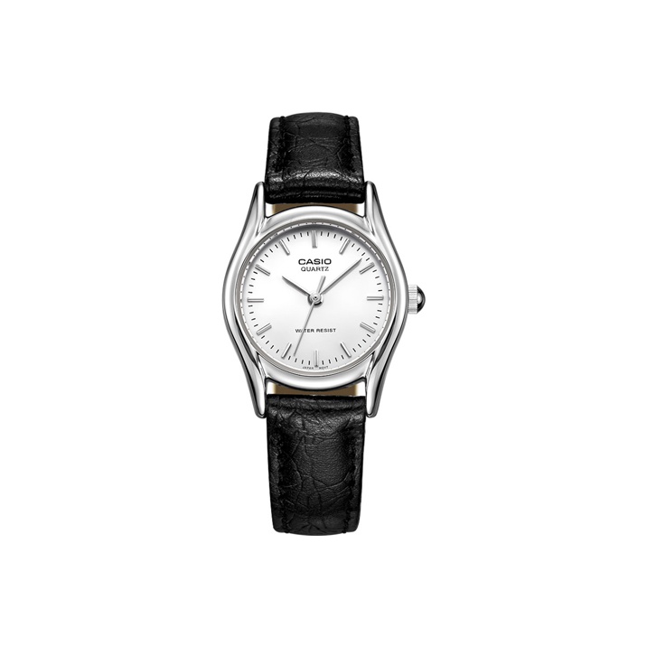 

CASIO Часы G Shock LTP 1094E 7A, White Dial Black Strap