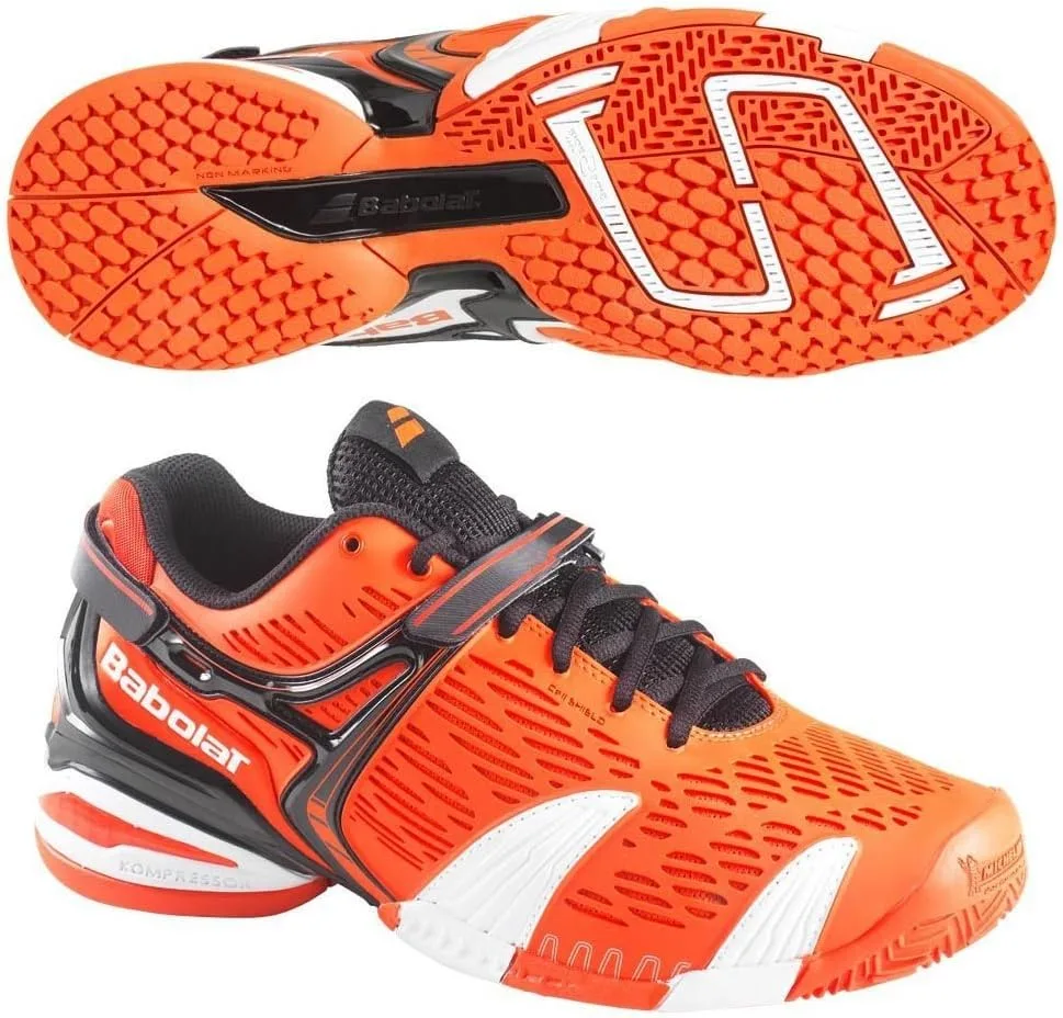 Кроссовки Babolat Propulse 4 AC All Court M, размер обуви: 39 (евро), цвет: оранжевый