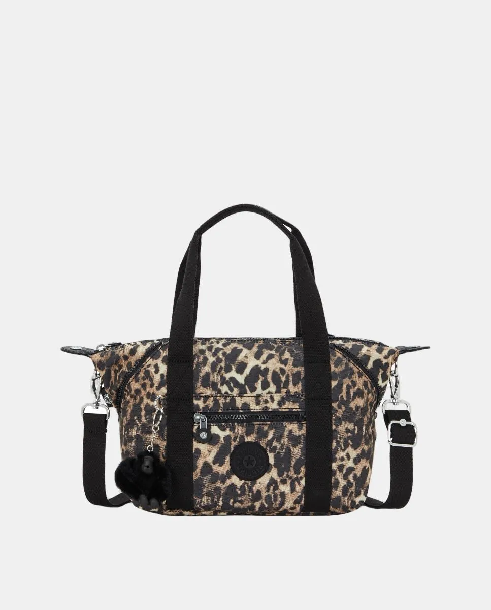 

Мини-тоут с съемным ремнем Kipling, черный/бежевый