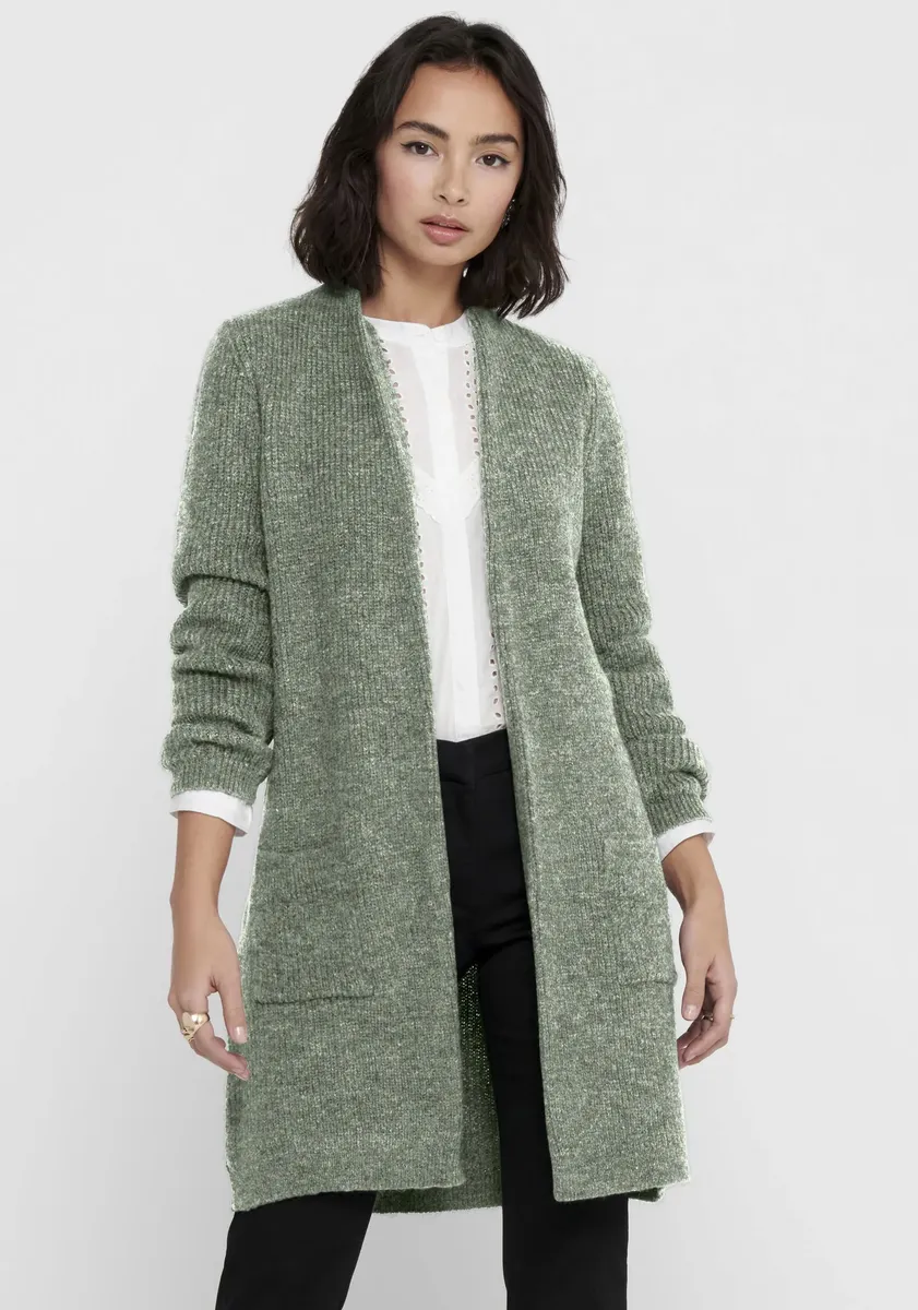 

Only длинный кардиган "ONLJADE L/S CARDIGAN KNT NOOS", зеленый