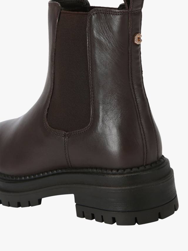 Модные кожаные ботильоны Carvela, темно-коричневый — фото 4