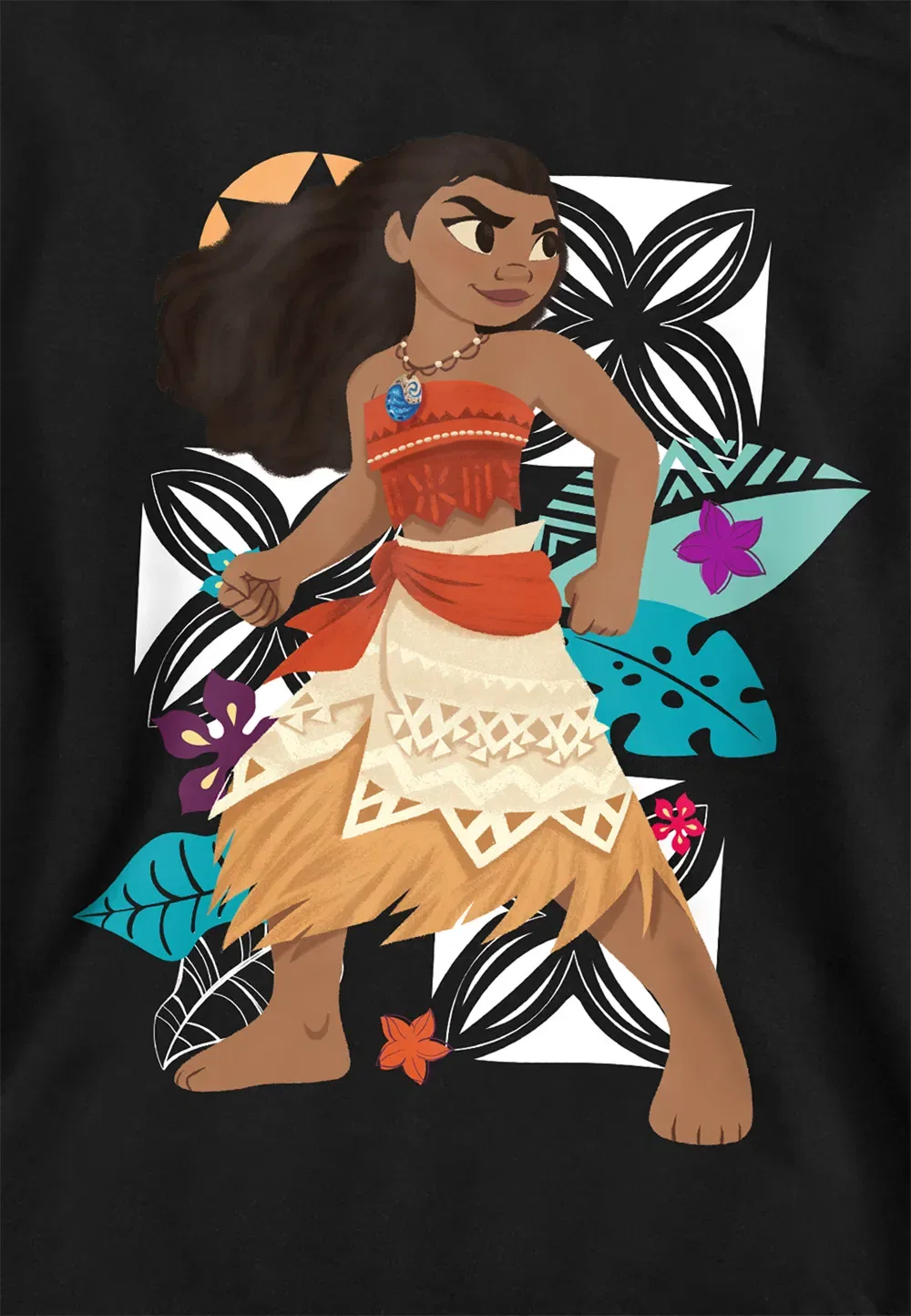 Детская худи Moana Disney, черный — фото 2