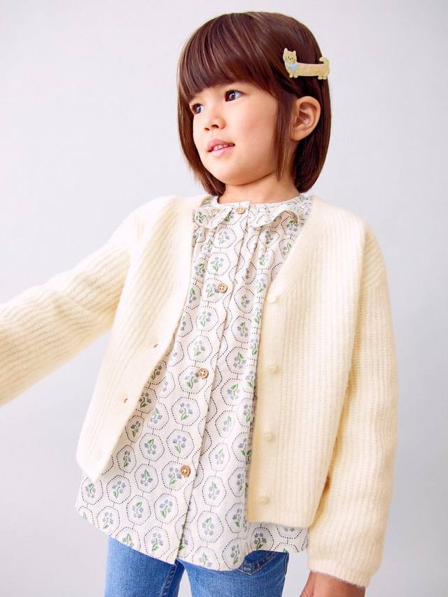 

Детский кардиган Freya Plain Mango, Natural White