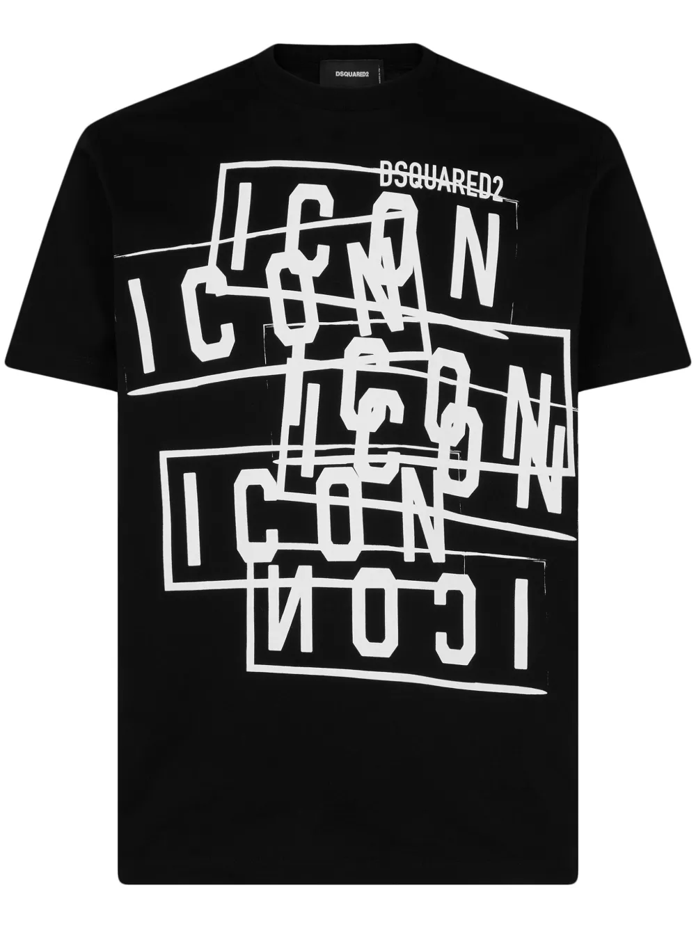 

Футболка Icon с логотипом DSQUARED2, черный