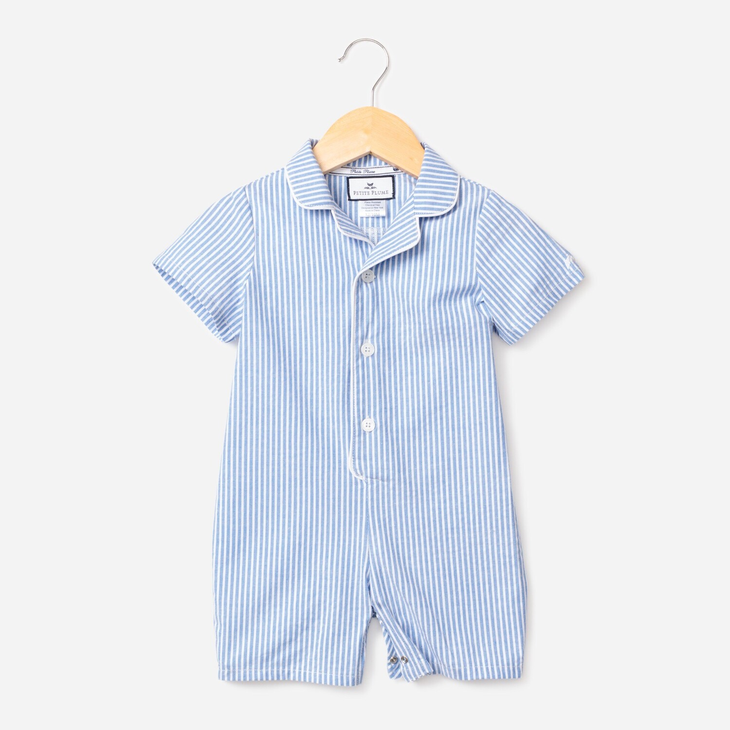 

Летний детский комбинезон Petite plume J.Crew, синий