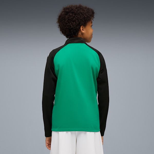 Футбольная куртка для больших детей Teamliga Puma, зеленый — фото 2