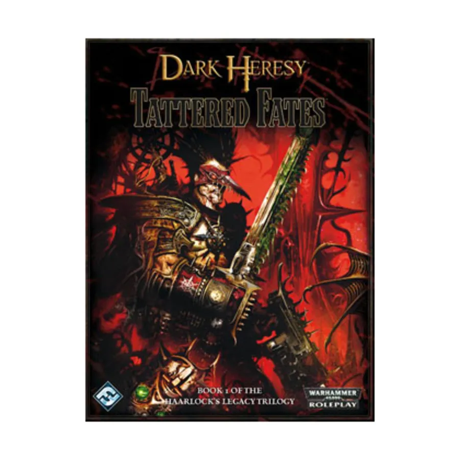 

Haarlock Legacy #1 - Tattered Fates, Warhammer 40,000 Role Playing - Dark Heresy (1st Edition) (Fantasy Flight Games), твердый переплет