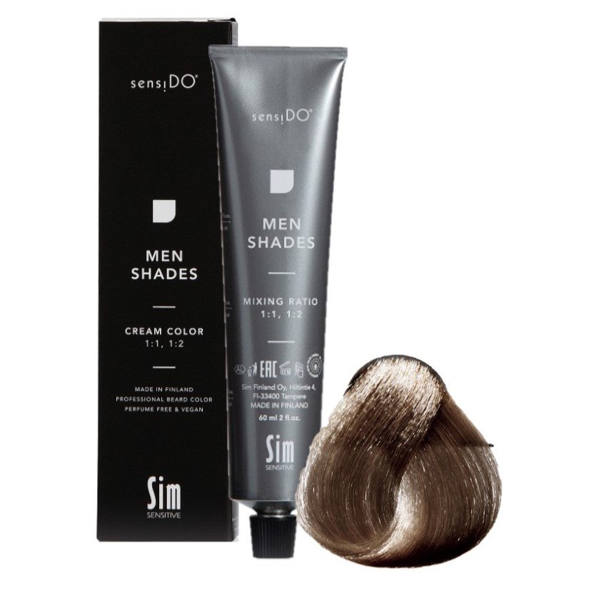 

Мужская краска для волос SensiDO MEN SHADES M5-6/0 Темно-русый - 60 мл