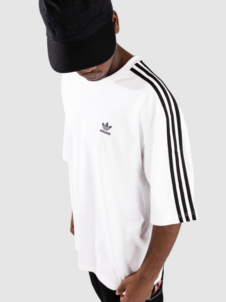 Футболка adidas Originals Oversize T-Shirt, white — фото 3